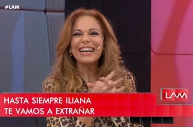 La emotiva despedida de Iliana Calabró de LAM: 