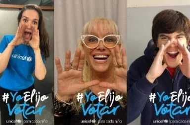 Natalia Oreiro, Valeria Lynch, Patricia Sosa y Agustin Monzón te invitan a votar