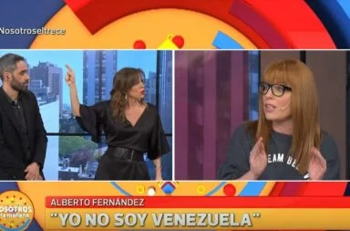 Agustina Kampfer comparo Venezuela con Argentina y se pudrió todo al aire de 'Nosotros a la Mañana'