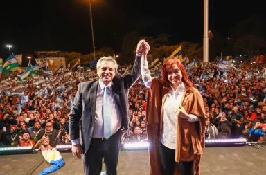 El cierre de campaña de Alberto Fernández y Cristina Kirchner