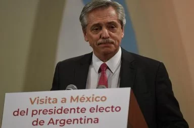 Alberto Fernández, desde México: 