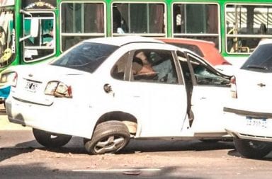 Avellaneda: Tres muertos tras el choque de un auto con una moto