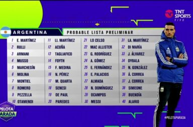 La lista de la selección argentina para el debut de las Eliminatorias ante Ecuador y Bolivia: las sorpresas de Lionel Scaloni