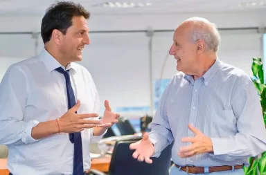 Massa anuncia que Roberto Lavagna será su ministro de economía en caso de ganar las elecciones