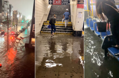Nueva York en estado de emergencia por inundación: caos de tráfico, vuelos cancelados y partes del metro bloqueadas