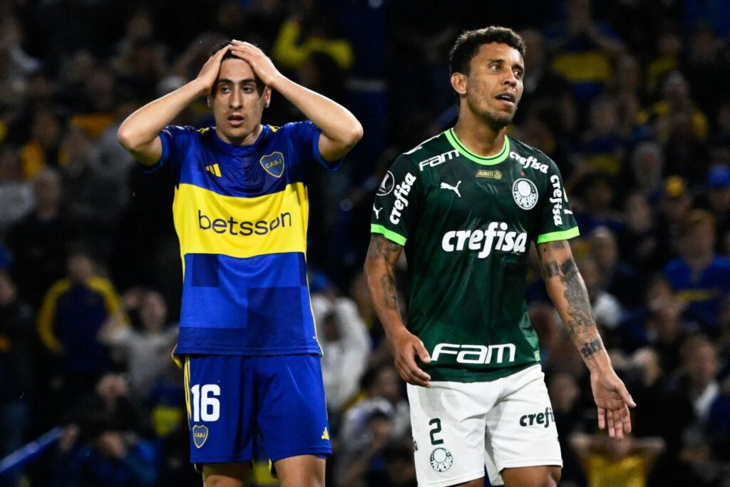 Boca no rompió el 0 ante Palmeiras y definirá en Brasil