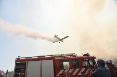 Incendios forestales: controlan el fuego desatado en el Valle de Punilla de Córdoba