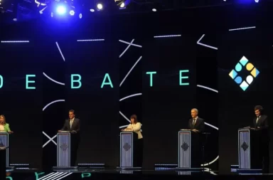 Seguí en vivo el debate presidencial entre Milei, Massa, Bullrich, Schiaretti y Bregman