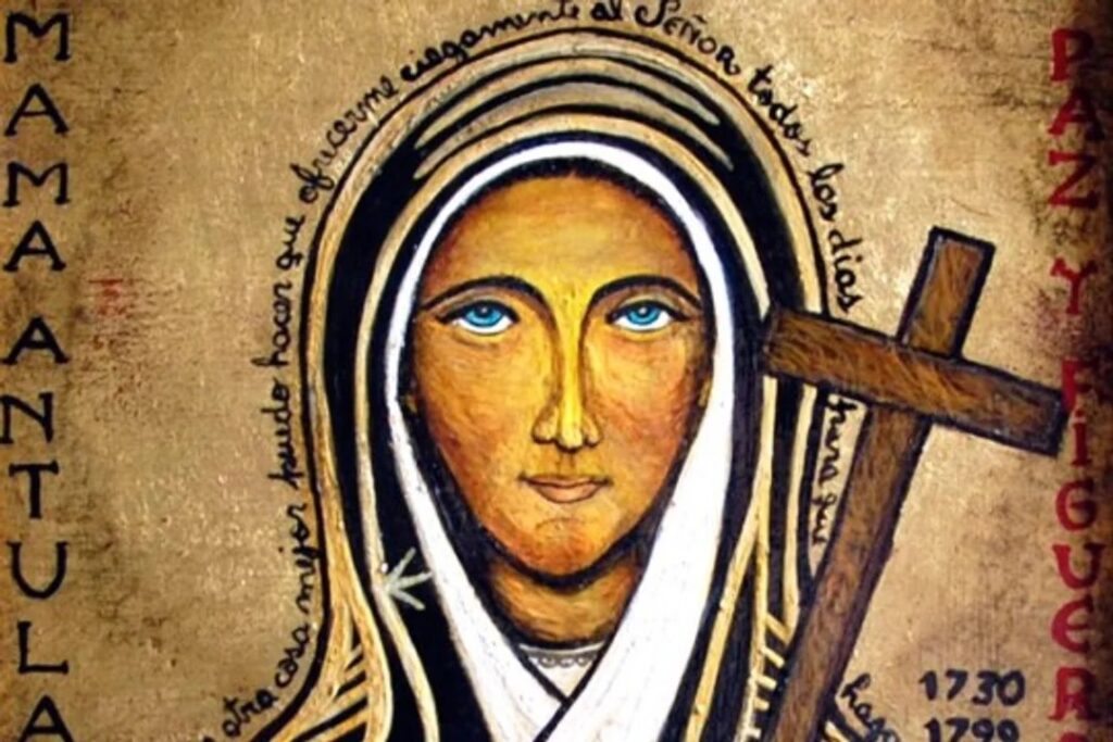 Mama Antula será canonizada en 2024 por el papa Francisco