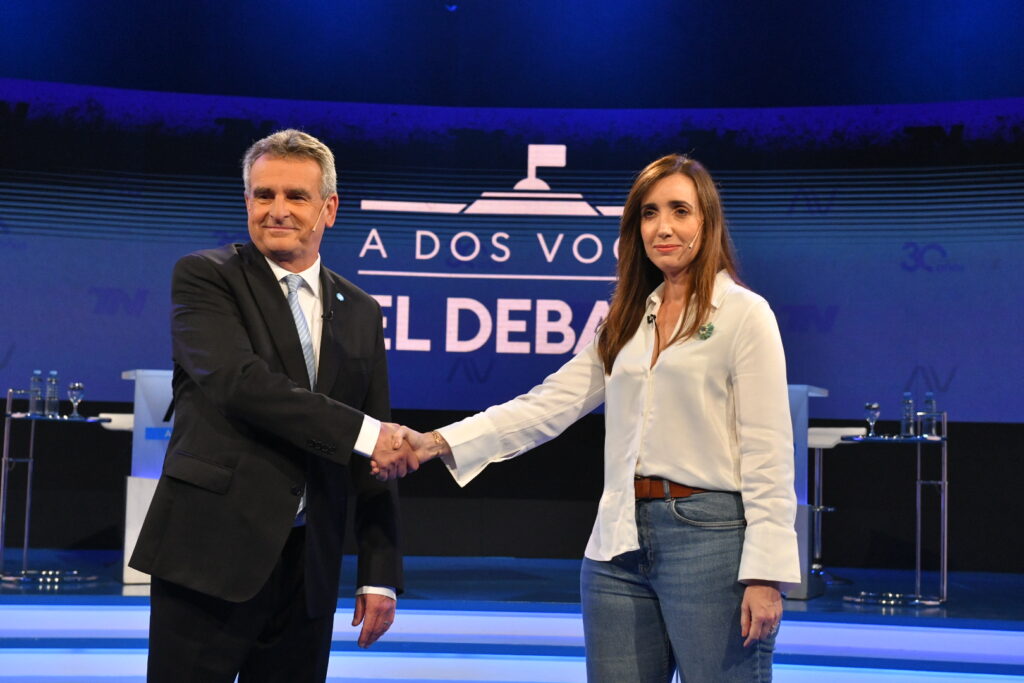 Balotaje 2023: Rossi y Villarruel se cruzaron en un tenso debate de candidatos a vicepresidente