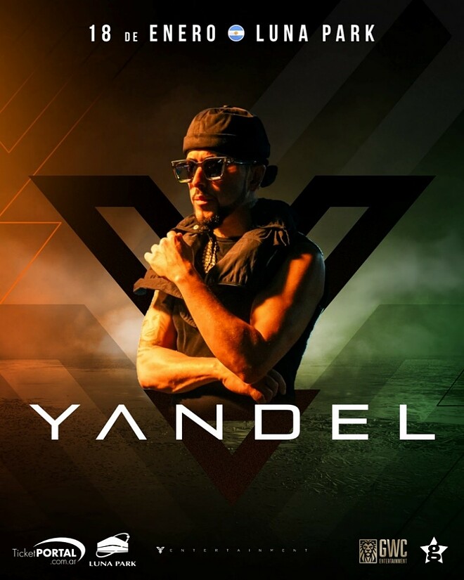 Yandel anunció su show en Argentina