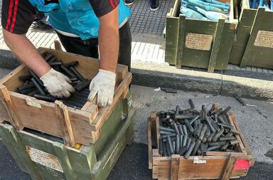 Secuestro de granadas y misiles en el microcentro porteño: tres personas resultaron imputadas