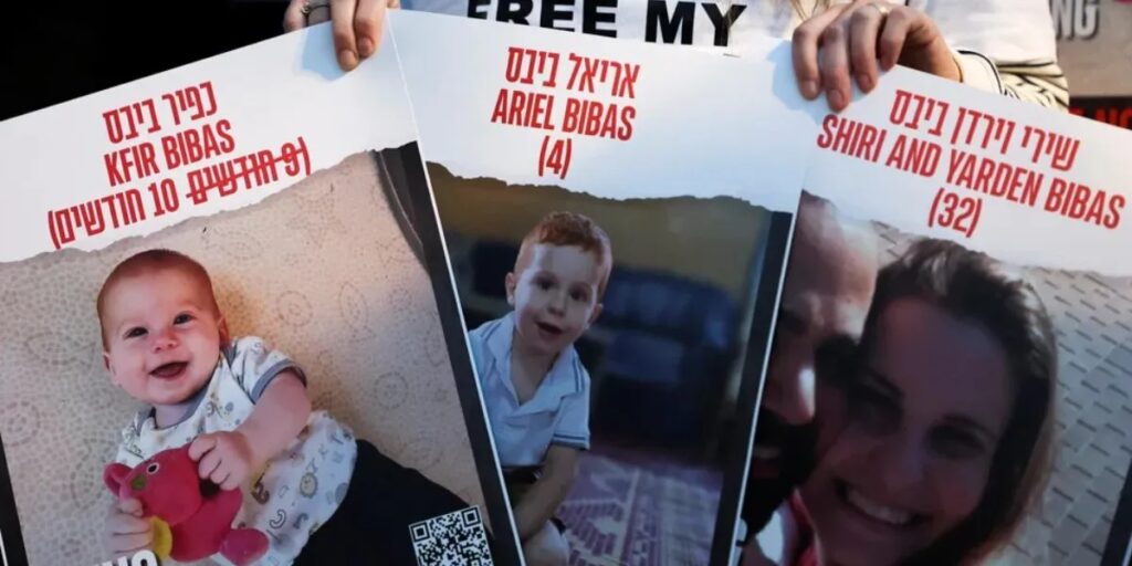 Hamas difundió un video del papá del bebé argentino Kfir desde su cautiverio