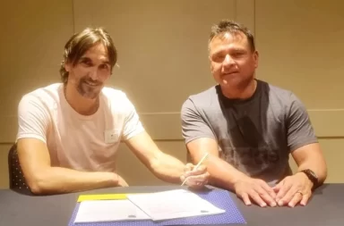 Diego Martínez firmó contrato y es el nuevo entrenador de Boca