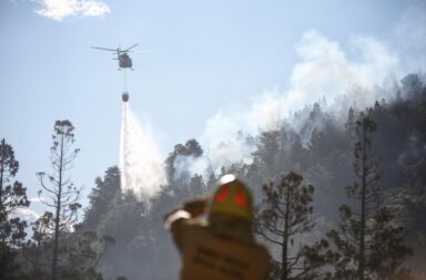 Incendios forestales: el fuego en Los Alerces sigue sin control, ya se quemaron más de 2.800 hectáreas