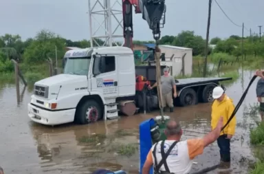 Corrientes bajo el agua: el fuerte temporal de lluvias dejó un saldo de más de 800 evacuados