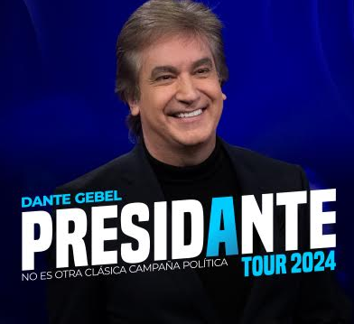 Dante Gebel presentará PRESIDANTE en el Movistar Arena