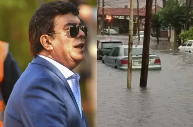 "Ya no nos inundamos", la desafortunada frase de Espinoza un día antes del temporal 