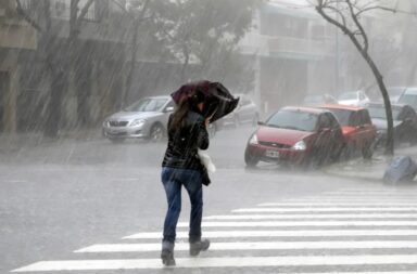 Nueva alerta amarilla para la Ciudad y diez provincias por tormentas, lluvias y vientos
