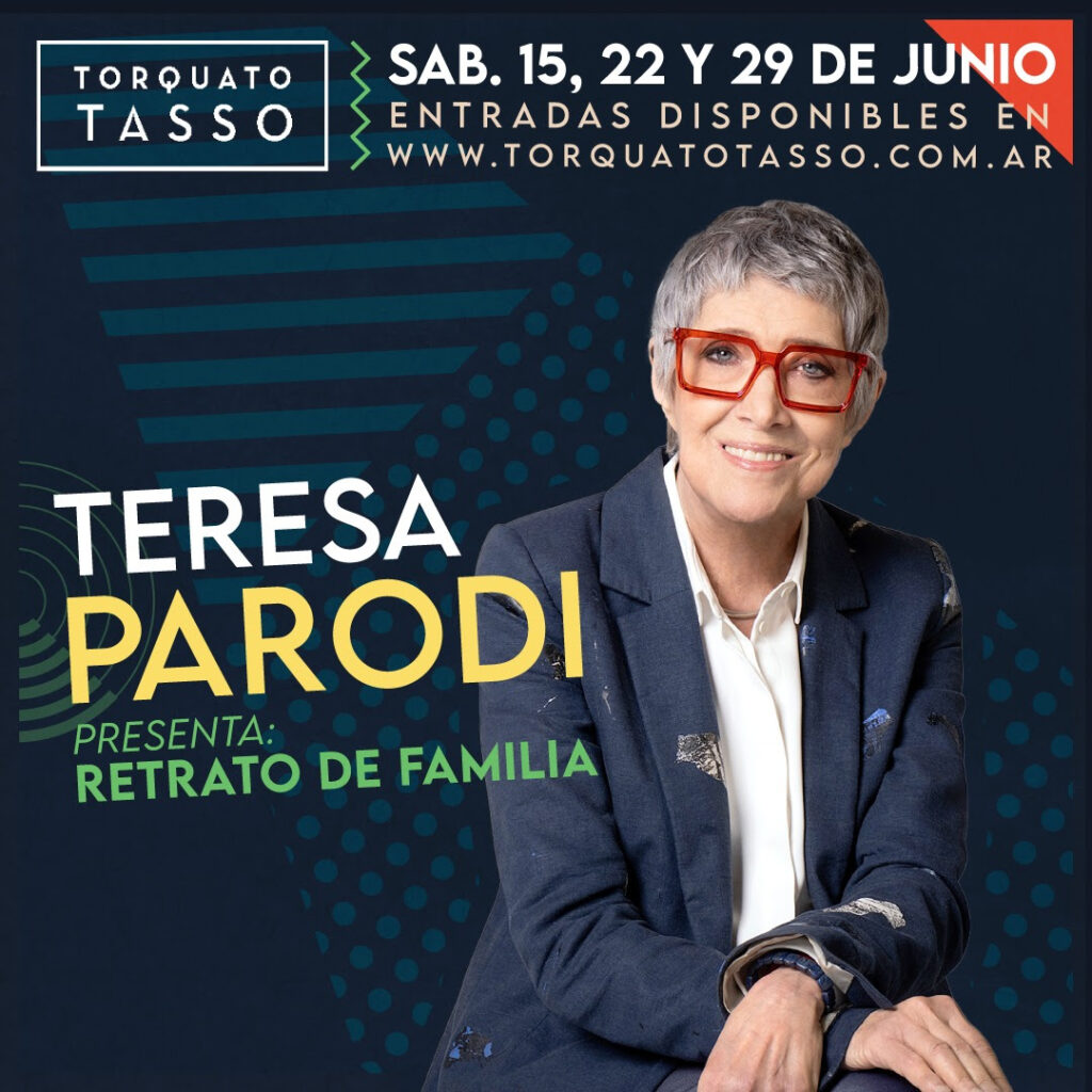 Teresa Parodi presenta su nuevo álbum en un Ciclo en el Tasso